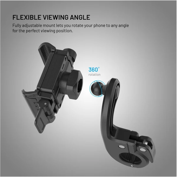 FIXED Bikee Plus Vista univerzální držák na kolo/koloběžku černý - Držáky - Obrázek 52bc4503737341e198d77b569eb52147