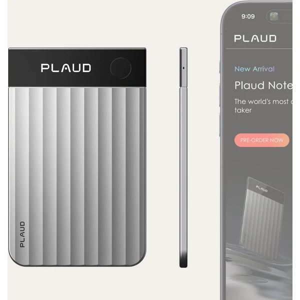 Plaud Note PRO AI hlasový záznamník stříbrný - Záznamová zařízení - Obrázek 52c23eb0f2ff47a4aaef553bed006e25