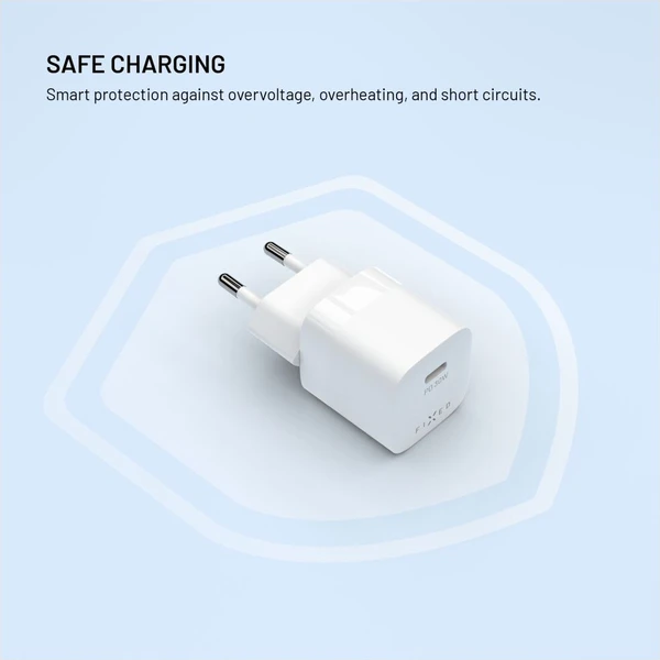 FIXED Mini GaN nabíječka s USB-C a PD, 30W, bílá - Nabíječky - Obrázek 52d0c7cfd01642bdbd291c7e45eb50be