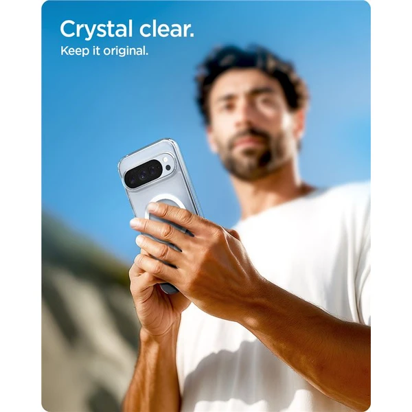 Spigen Ultra Hybrid MagSafe kryt Google Pixel 10 Pro XL clear white - Pouzdra - Obrázek 52dae5c7f7d743c1afe1a947784e4586