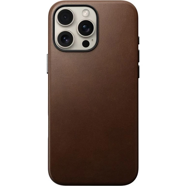 Nomad Traditional Leather Case MagSafe kryt iPhone 16 Pro Max hnědý - Pouzdra - Obrázek 52e05ee4ad3c4d6fbdd135cc3aca6502