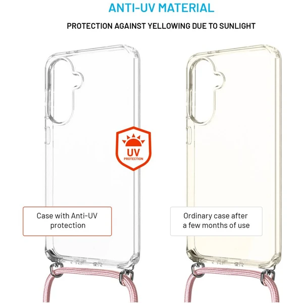 FIXED Pure Neck kryt s růžovou šňůrkou na krk pro Samsung Galaxy A36 5G/A56 5G - Pouzdra - Obrázek 52f5ab477a9a49378546cd1f659820c0