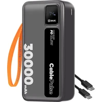 OBAL:ME CablePulse Powerbanka 30000mAh, 22,5W černá - Powerbanky