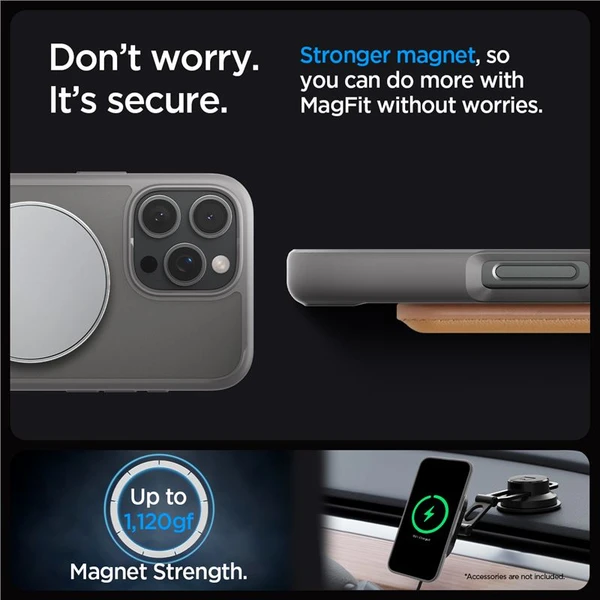 Spigen Ultra Hybrid S MagSafe krytiPhone 16 Pro Max frost gray - Pouzdra - Obrázek 530f963a71134158aab6e34ab4aed23a