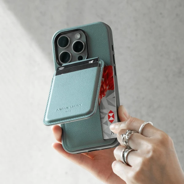 Native Union Active Wallet Stand MagSafe peněženka zelená - Peněženky - Obrázek 531A000P01