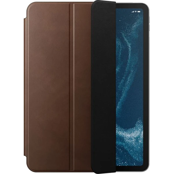 Nomad Leather Folio pouzdro iPad Pro 11" (22/21/20/18), Air 11" (2024), Air 10.9" hnědé - Pouzdra - Obrázek 5331e1f298184256bce18f257386fd2e