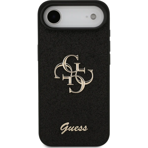 Guess PU Fixed Glitter 4G Metal Logo kryt iPhone Air černý - Pouzdra - Obrázek 533c786c4b4849f0a80bf5aaa784f5e4