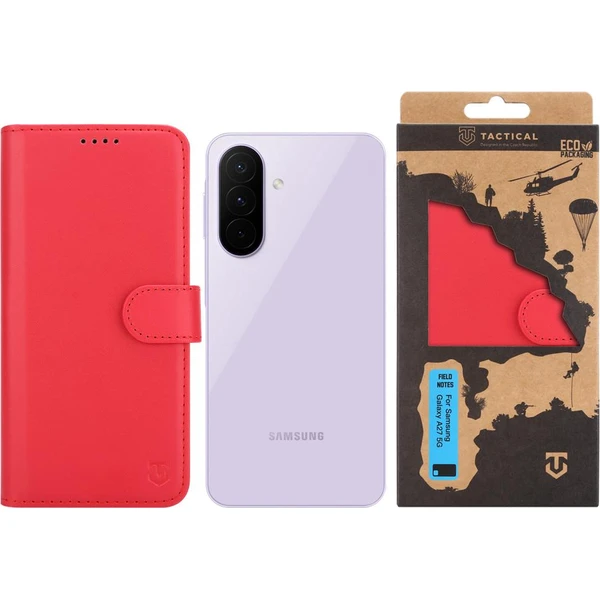 Tactical Field Notes pouzdro Samsung Galaxy A27 5G červené - Pouzdra - Obrázek 535d22c1905e4b96bacccd174d4eb62f