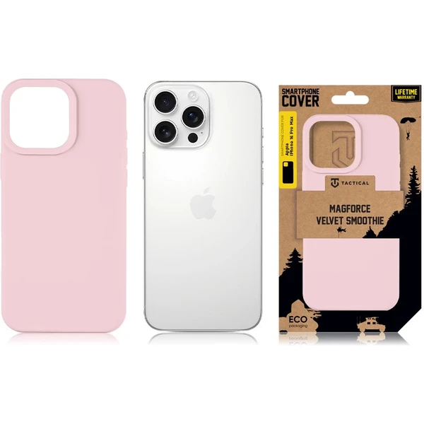 Tactical MagForce Velvet Smoothie Kryt pro Apple iPhone 16 Pro Max Pink Panther - Pouzdra - Obrázek 536c0420e75344bebfa8771a97343969