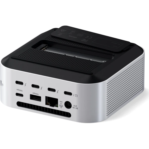 Satechi Thunderbolt 5 CubeDock with SSD Enclosure dokovací stanice (140W) stříbrná - Dokovací stanice - Obrázek 5371de4784f24bb8a5bdc26c7e6b7dfd