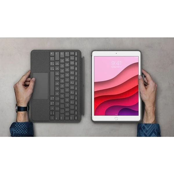 Logitech Combo Touch pouzdro s CZ/SK klávesnicí a trackpadem iPad 10,2 černé - Pouzdra s klávesnicí - Obrázek 538C300401