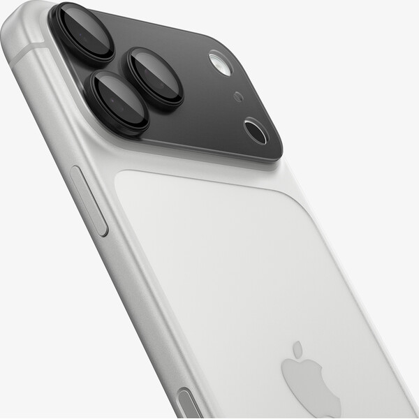 Spigen Glass tR EZ Fit Optik Pro XL 1 Pack sklo na fotoaparát iPhone 18 Pro Max tmavě šedé - Ochranné folie a skla - Obrázek 539f0bd03315470888773edc3ff8e5c0