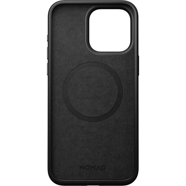 Nomad Modern Leather MagSafe kryt iPhone 15 Pro Max černý - Pouzdra - Obrázek 53CS100501