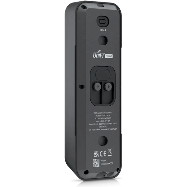 Ubiquiti UniFi Protect G4 Doorbell Pro zvonek černá - Kamery - Obrázek 53D9000K01