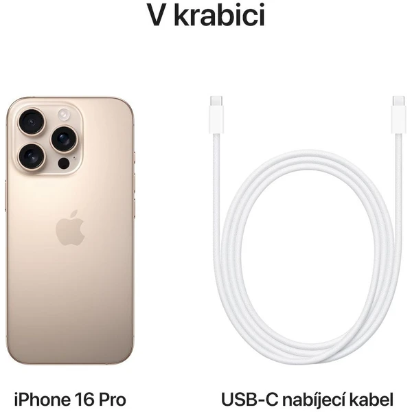 Apple iPhone 16 Pro 1TB pouštní titan - Mobilní telefony - Obrázek 53PD000K01