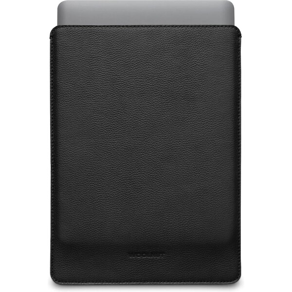 Woolnut kožené Sleeve pouzdro pro 13" MacBook Pro/Air černé