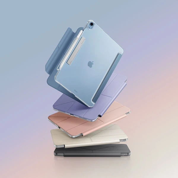 UNIQ Camden Click pouzdro iPad Air 10.9" (2022/20)/Air 11" (2026/25/24) modré - Pouzdra - Obrázek 53b2251fc46b43fd92f1a0a45c028ef5