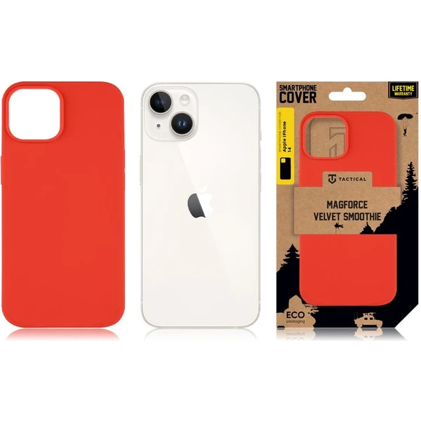 Tactical MagForce Velvet Smoothie Kryt pro Apple iPhone 14 Chilli - Pouzdra - Obrázek 53c19905d7864966a054452956d6c1fe