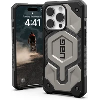 UAG Monarch Pro Magsafe kryt iPhone 16 Pro titanový - Pouzdra