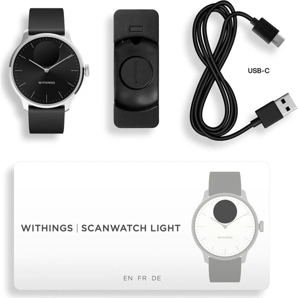 Withings ScanWatch Light 37mm černé (Další) - Chytré hodinky - Obrázek 53cf295284ff490caf557b8caf977b28