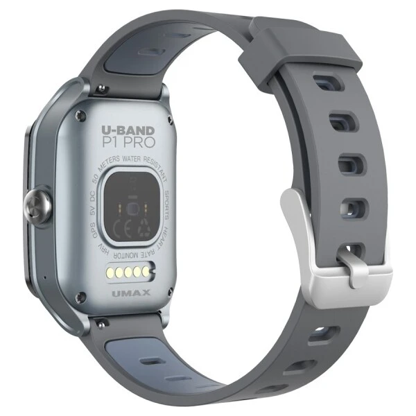 Sportovní Hodinky UMAX U-Band P1 PRO Silver - Chytré hodinky - Obrázek 53da40f8cacb48e6a4dc1701083ba225