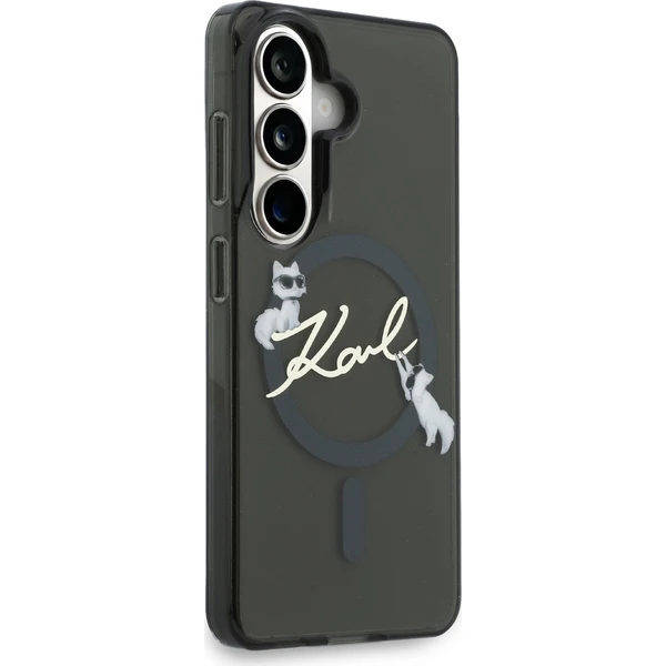 Karl Lagerfeld IML Choupette Karl Script Logo Magnetic kryt Samsung Galaxy S26 černý - Pouzdra - Obrázek 53ef949b0bf94685a7c7f203687e61c8