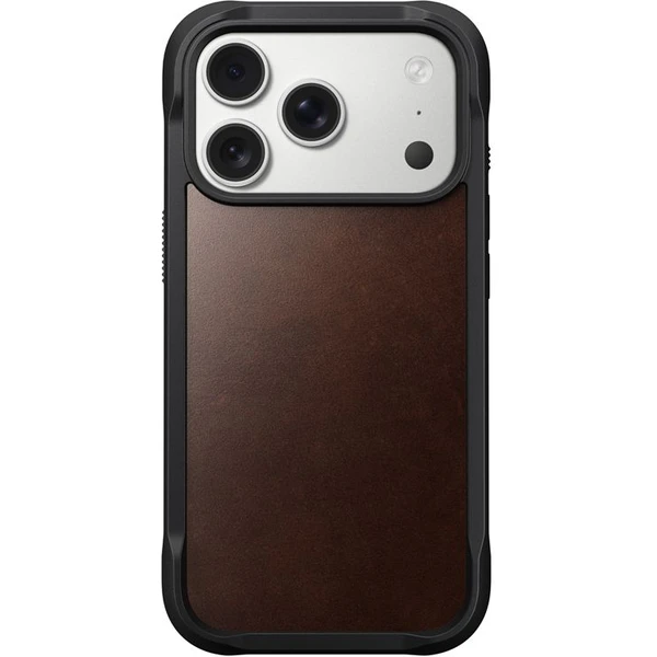 Nomad Rugged Leather Case (Horween) MagSafe kožený kryt iPhone 17 Pro Rustic Brown - Pouzdra - Obrázek 53f84d7b01fd4bd49651304bd842f41b