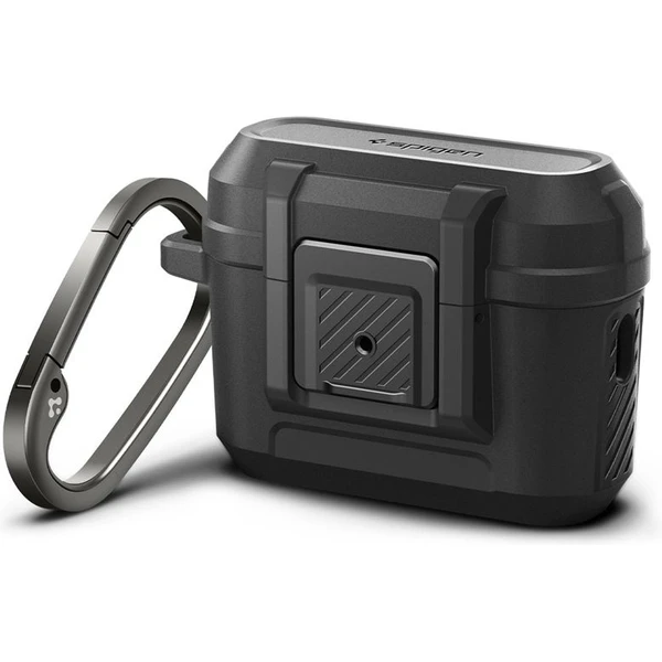 Spigen Lock Fit odolné pouzdro Apple AirPods Pro 2 Gen. matně černé - Pouzdra - Obrázek 5405000J01