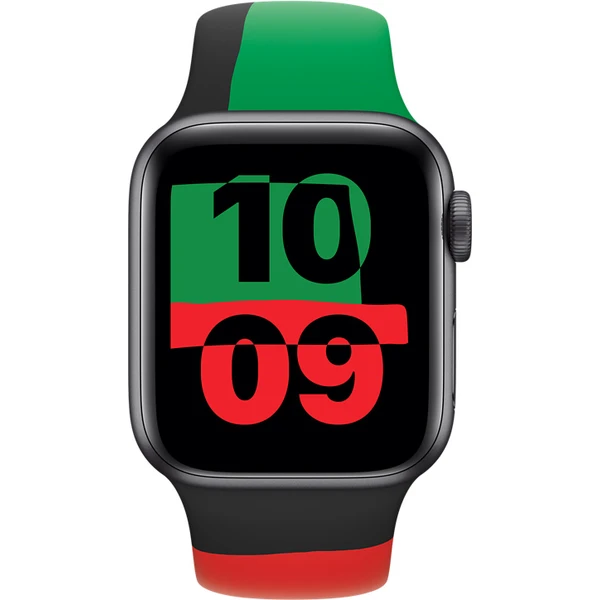 Apple Watch 41/40/38mm sportovní řemínek Black Unity S/M - Řemínky - Obrázek 5429000601