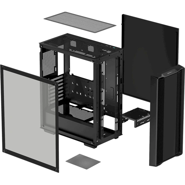 DEEPCOOL CC560 LIMITED V2 Průhledná bočnice černá - Počítačové skříně - Obrázek 546O000K01