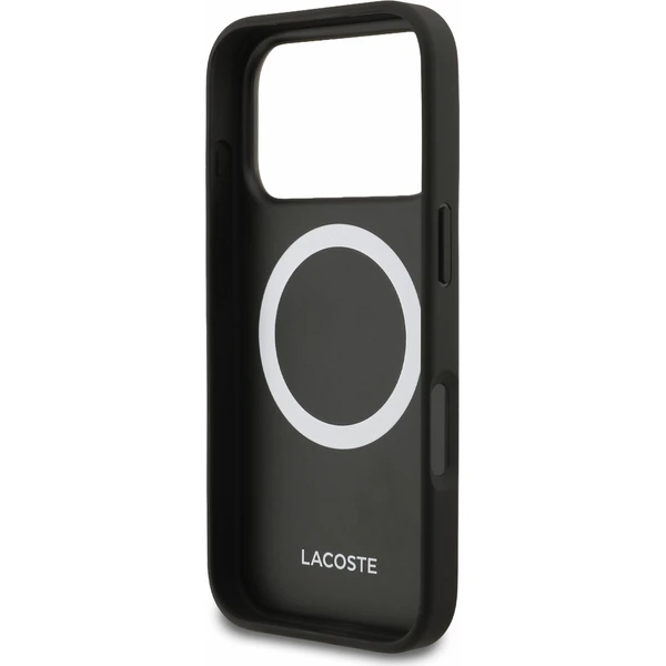 Lacoste PVC Iconic Petit Pique Metal Logo MagSafe kryt iPhone 18 Pro černý - Pouzdra - Obrázek 548ffc9e09e147699f45f95e97953fbc