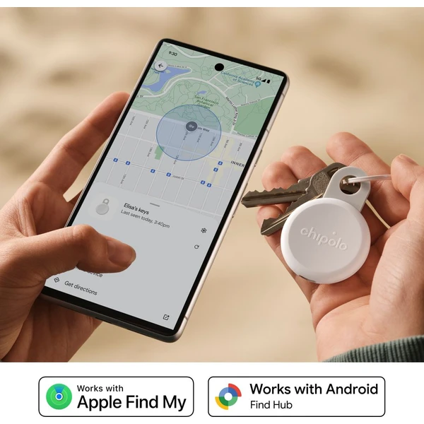 Chipolo LOOP Bluetooth lokátor bílý - Lokátory - Obrázek 54DJ000K01