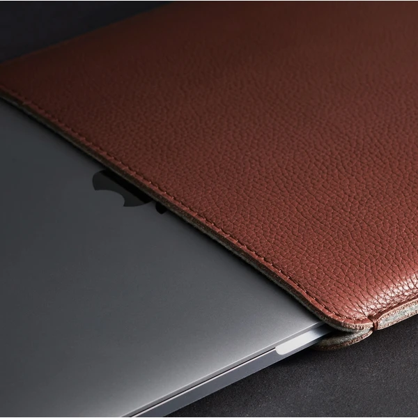 Woolnut Leather Sleeve kožené pouzdro MacBook Pro 13"/MacBook Air 13" hnědé - Pouzdra - Obrázek 54SR100501