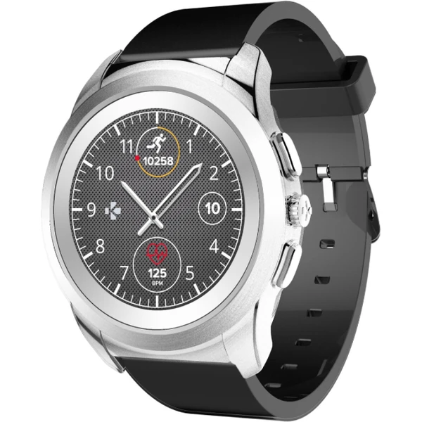 MyKronoz ZeTime Original chytré hodinky 39 mm stříbrné - Chytré hodinky - Obrázek 54UK000101