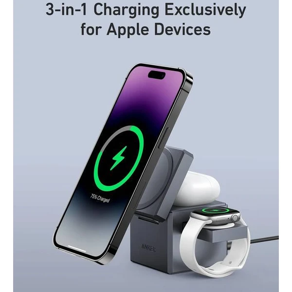 Anker Cube 3v1 MagSafe nabíječka (30W) černá - Nabíječky - Obrázek 54a3af1489e445f184d6d3efae056603