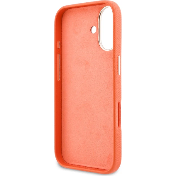 Guess PU Resin Logo kryt iPhone 17 oranžový - Pouzdra - Obrázek 54bad949e04641d3a88cf8c3a9cea5d3