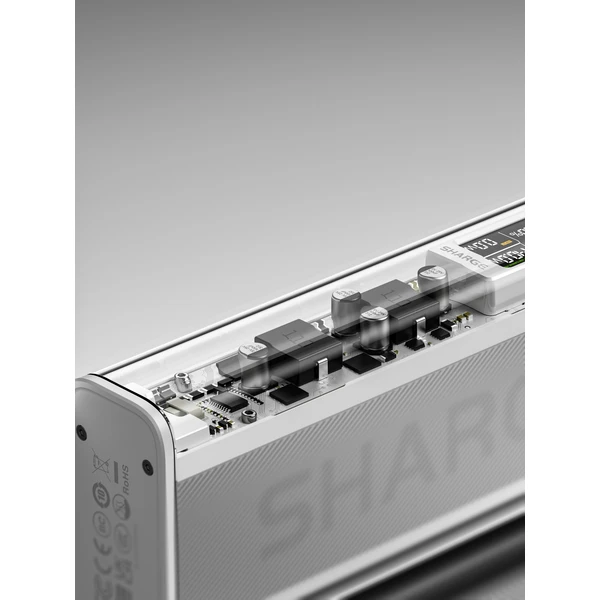 SHARGE Shargeek 140W powerbanka, 20000 mAh, LCD, stříbrná - Powerbanky - Obrázek 54c4307cc9f54b76833b73a7770e8db9