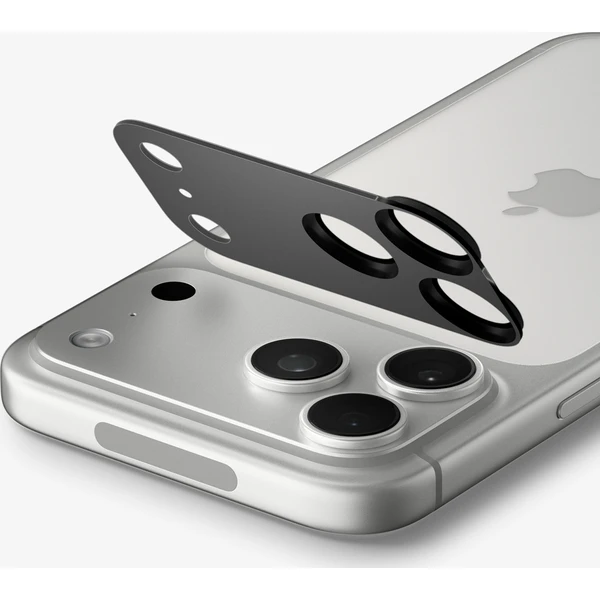 Spigen Glass tR EZ Fit Optik Pro XL 1 Pack sklo na fotoaparát iPhone 18 Pro Max tmavě šedé - Ochranné folie a skla - Obrázek 54db54733998468091946e699de46e17