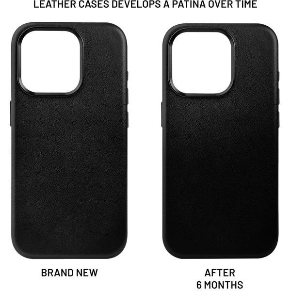 FIXED MagLeather kožený kryt s MagSafe Apple iPhone 16 Plus černý - Pouzdra - Obrázek 54dec8423afa4d5d9ed970f13e6046fa