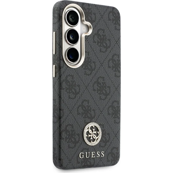 Guess PU Leather 4G Strass Logo Gold Frame Magnetic kryt Samsung Galaxy S26 černý - Pouzdra - Obrázek 54e08a167be34d32a51980a7a7774f37