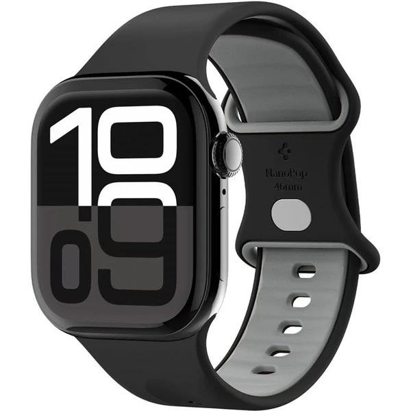 Spigen Nano Pop Band řemínek Apple Watch 49/46/45/44mm černý/šedý - Řemínky - Obrázek 54ed33548ea44928b696dec50e1498dc