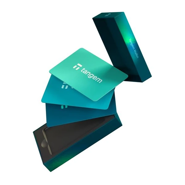 Tangem Wallet 3-card set krypto peněženka Electric Sea (3 ks)  - Krypto peněženky - Obrázek 54f6e8c5297a437c8f95c17a7c9b504b