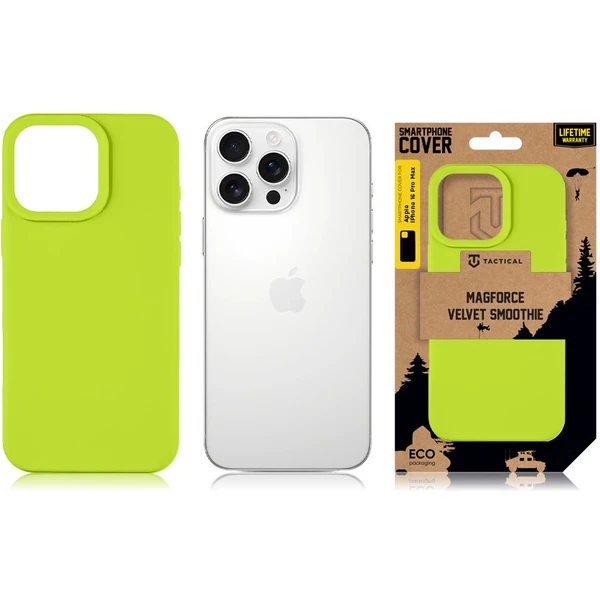 Tactical MagForce Velvet Smoothie Kryt pro Apple iPhone 16 Pro Max Avocado - Pouzdra - Obrázek 55184b637dbe48c4996e841d71b2e560