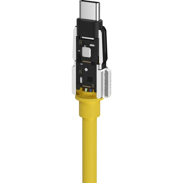 SHARGE Phantom USB-C/USB-C napájecí kabel 240W 1,2m žlutý - Kabely a redukce - Obrázek 551e8bdf548043e6bd98f7376d73b563