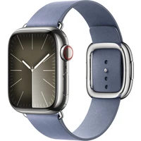 Apple Watch 41/40/38mm Levandulově modrý řemínek s moderní přezkou M - Řemínky