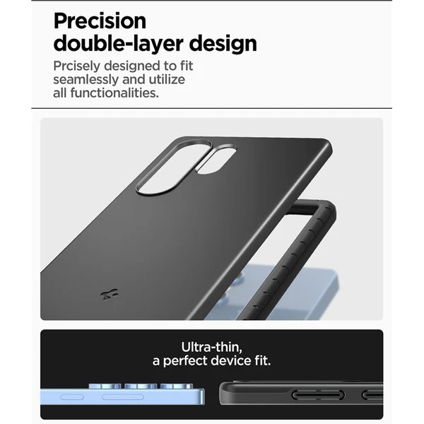 Spigen Thin Fit MagSafe kryt Samsung Galaxy S25 Ultra černý - Pouzdra - Obrázek 5534b8ecf3e94e75a0f64bb216a8278b