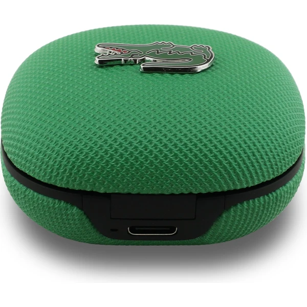 Lacoste Iconic Petit Pique TWS Bezdrátová sluchátka zelená - Sluchátka - Obrázek 5536207adc824ab5b2e0582d3e8c1a72