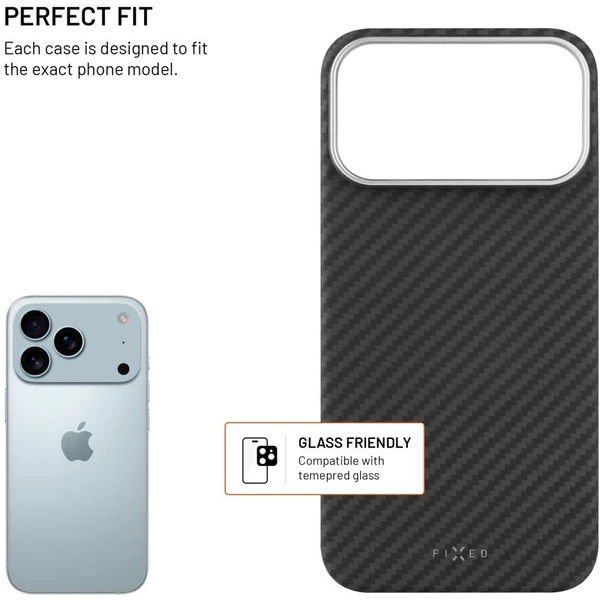 FIXED MagVelar kryt s MagSafe Apple iPhone 17 Pro Max černý - Pouzdra - Obrázek 5541b0297df042c69e121a2b4b8e4468