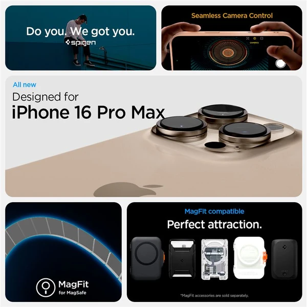 Spigen Ultra Hybrid T MagSafe kryt iPhone 16 Pro Max růžový titan - Pouzdra - Obrázek 5553af7f748940fbb89c2ffccf29f00f