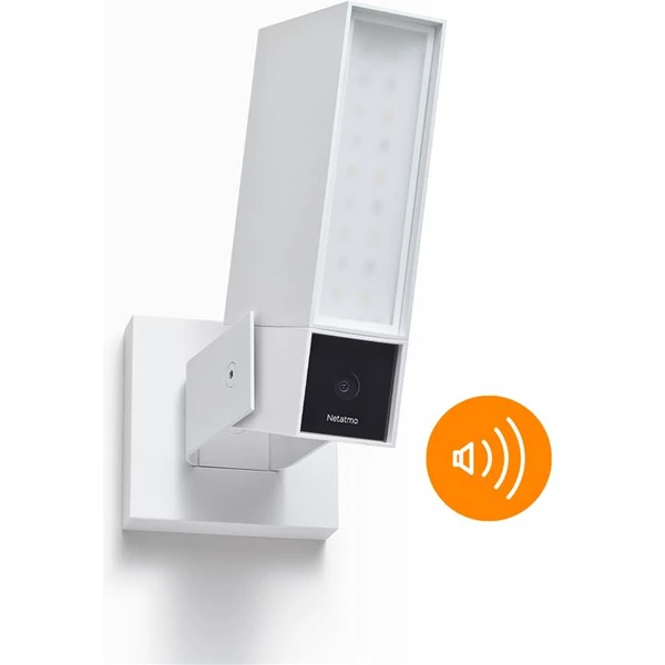 Netatmo Smart Outdoor Camera with Siren inteligentní venkovní kamera bílá - Kamery - Hlavní obrázek
